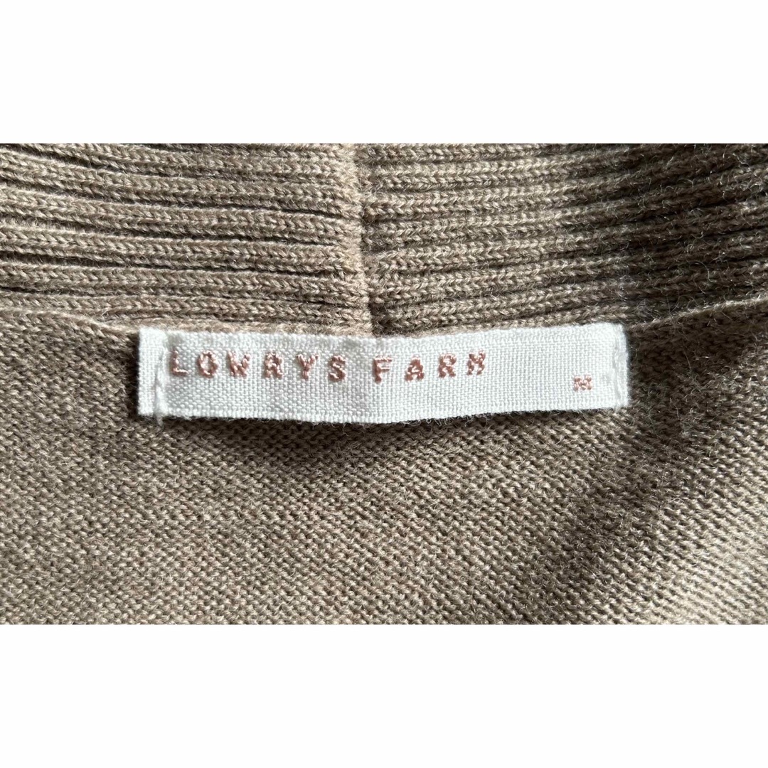 LOWRYS FARM(ローリーズファーム)のLOWRYS FARM 美品未使用　ロングカーディガン レディースのトップス(カーディガン)の商品写真