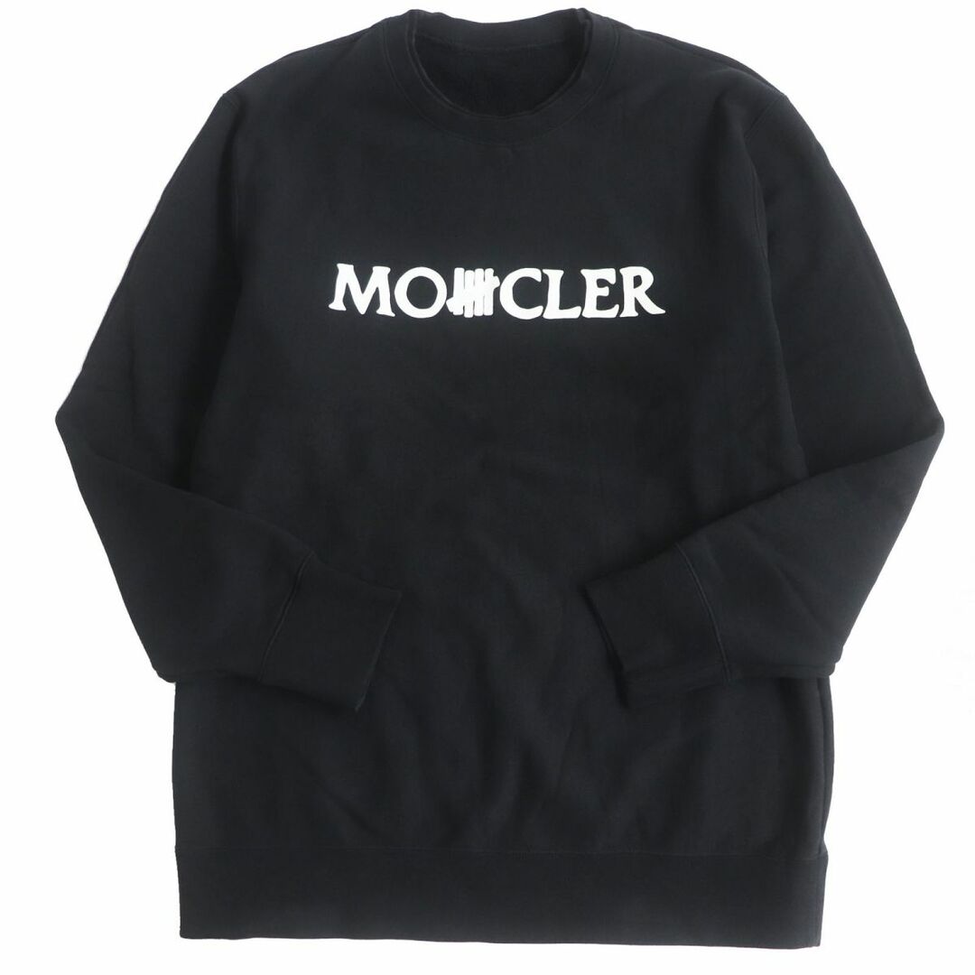 モンクレール　MONCLER ブラックロゴ　スウェットシャツ