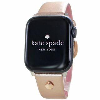 ケイトスペードニューヨーク(kate spade new york)のケイトスペード アップルウォッチ バンド レディース かわいい 革ベルト Series 8 7 41ミリ対応 シリーズ SE 対応 おしゃれ お洒落 ベルト 交換バンド 着せ替え Apple Watch strap 41mm 彼女 誕生日 プレゼント おすすめ ギフト(腕時計)