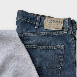 【スウェット×デニムパンツ】リーバイス MINNESOTA ゆるだぼ ロゴ