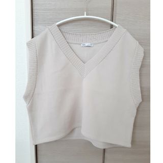 ザラ(ZARA)の〈ZARA〉スウェットベスト(ベスト/ジレ)