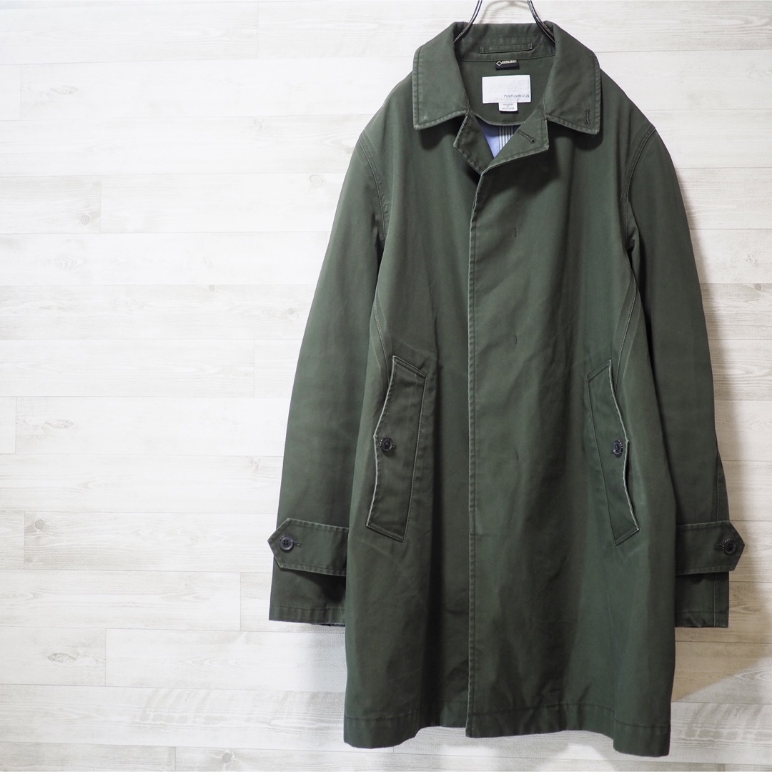 nanamica 14AW Gore-Tex Bal Collar Coat-M