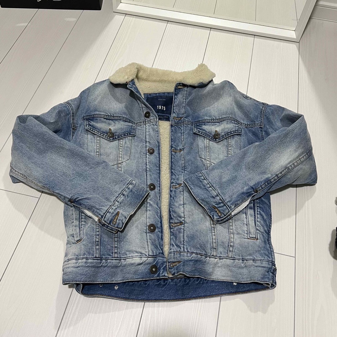ZARA ボア デニムジャケット ジージャン Gジャン | フリマアプリ ラクマ