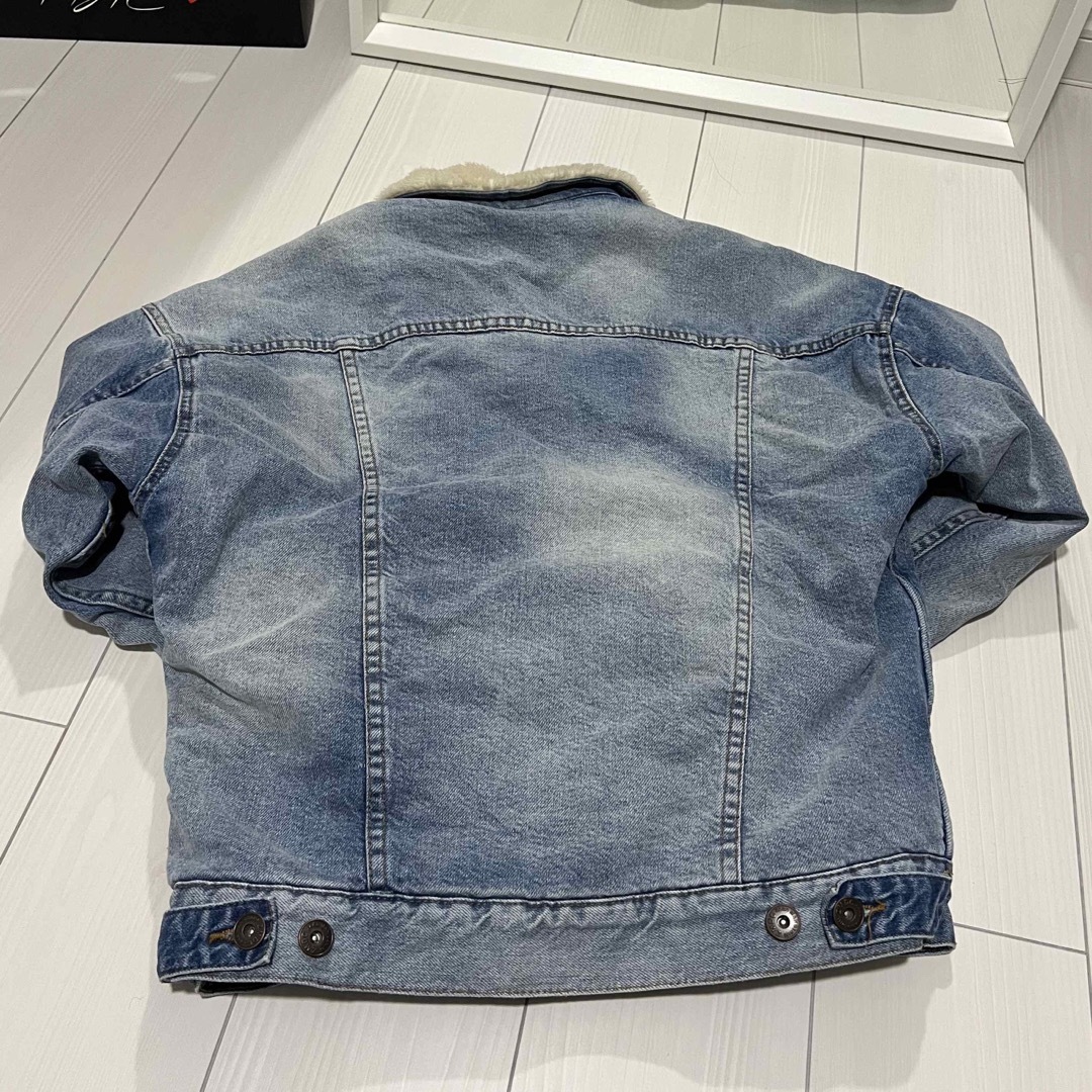 ZARA ボア デニムジャケット ジージャン Gジャン