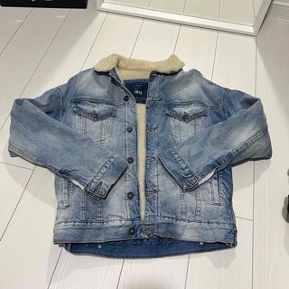 ザラ(ZARA)のZARA ボア　デニムジャケット　ジージャン　Gジャン(Gジャン/デニムジャケット)