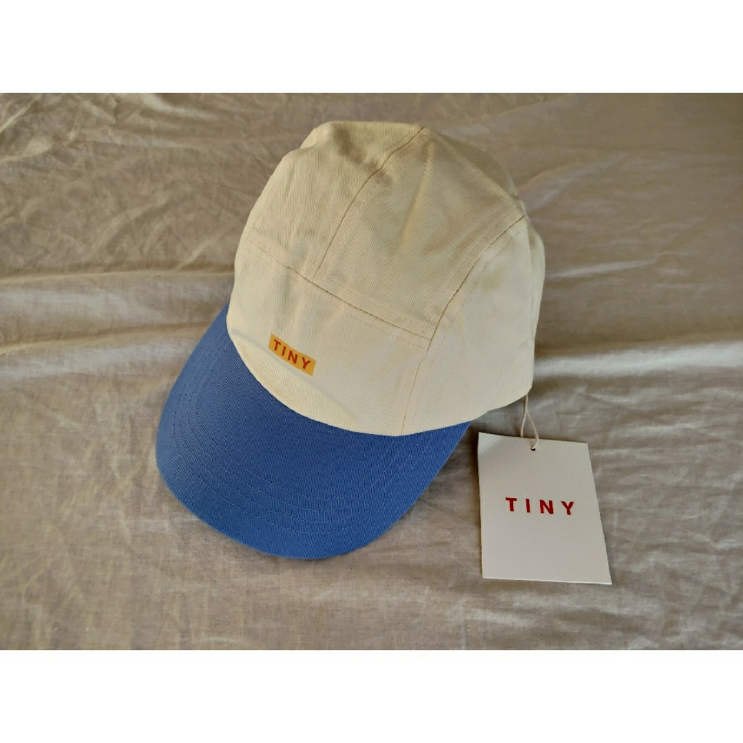TINYCOTTONS　タイニーコットンズ　カラーブロックキャップ　帽子 キッズ/ベビー/マタニティのこども用ファッション小物(帽子)の商品写真