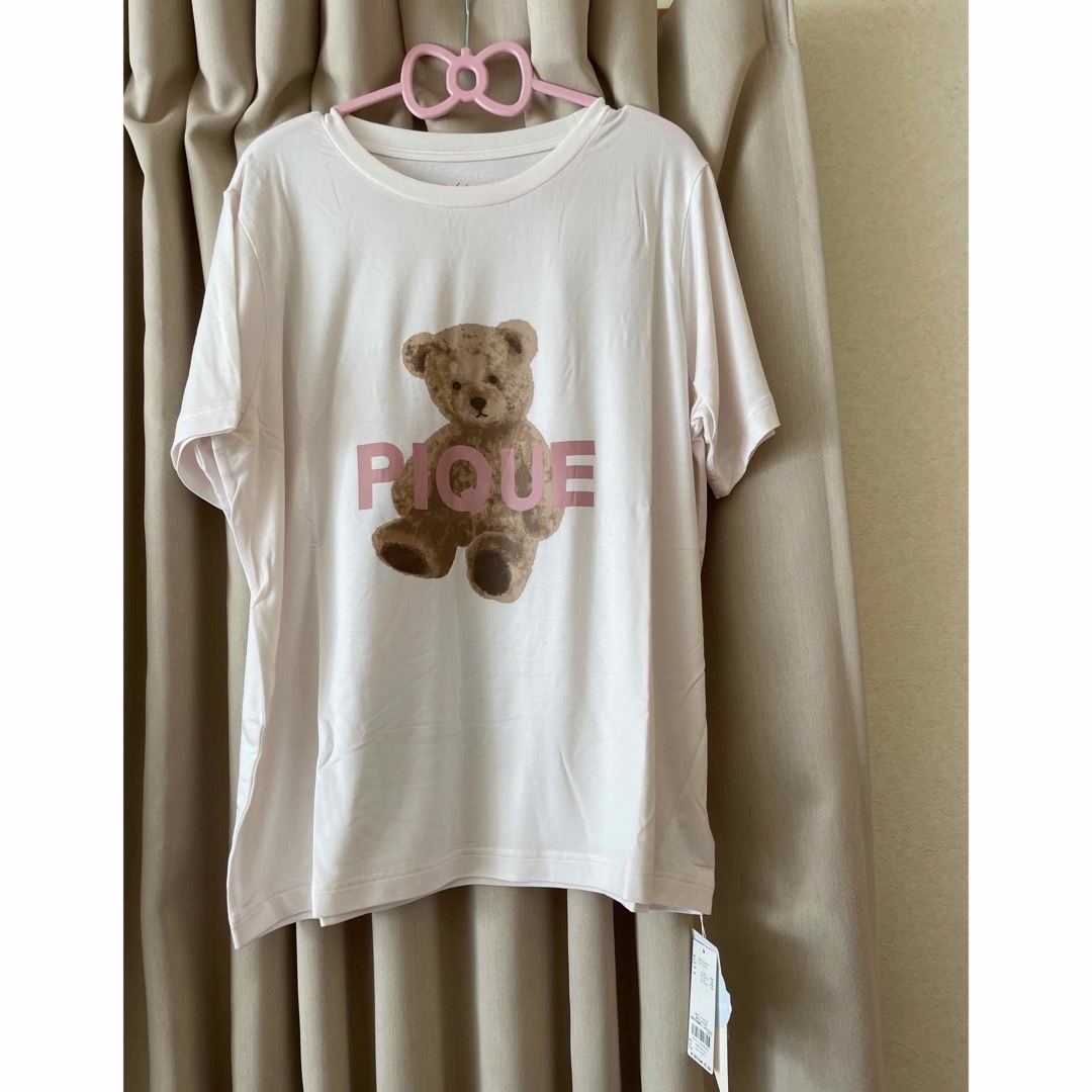 gelato pique(ジェラートピケ)のジェラートピケ半袖　新品　ピンク レディースのトップス(Tシャツ(半袖/袖なし))の商品写真