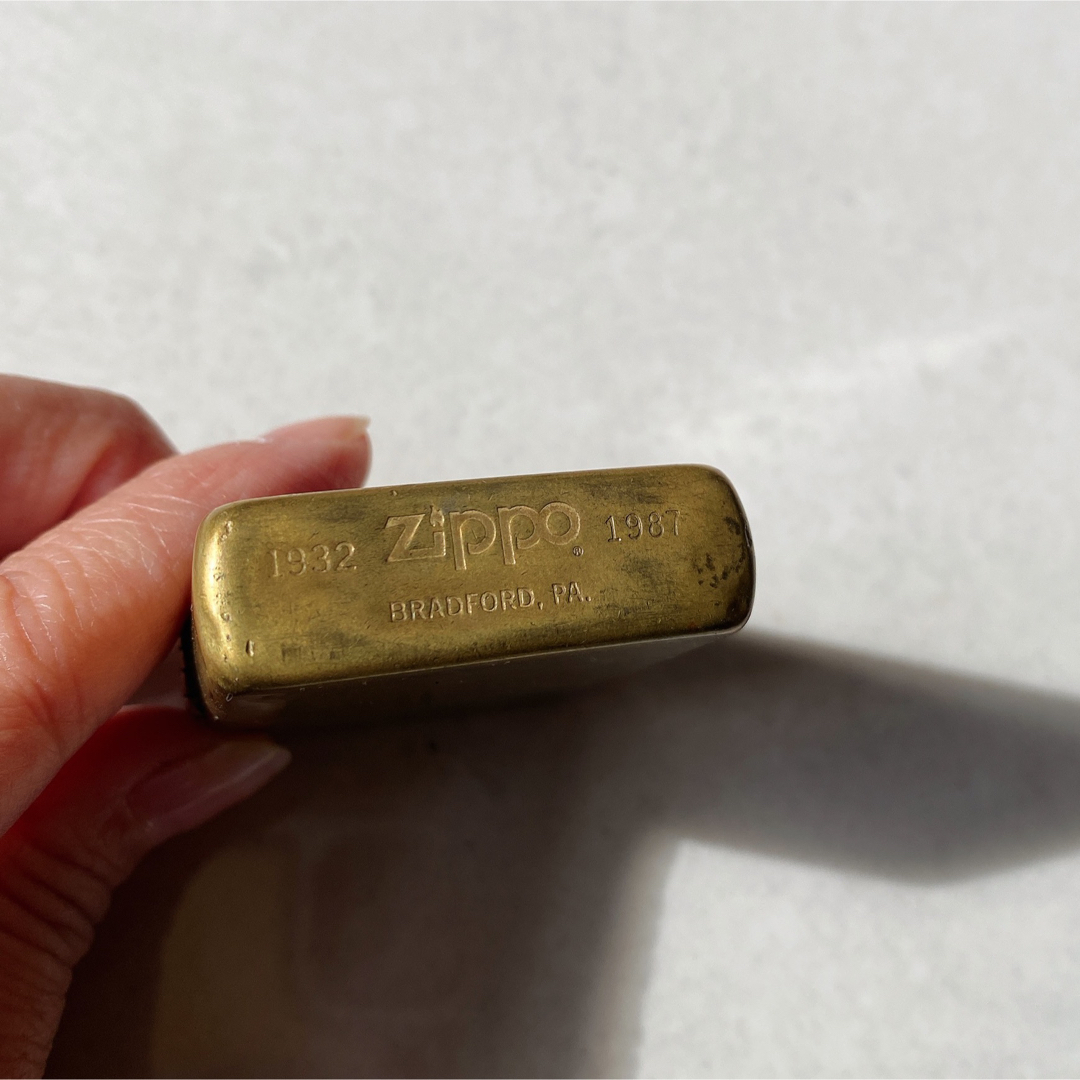 ZIPPO(ジッポー)のZippo solid brass  メンズのファッション小物(タバコグッズ)の商品写真