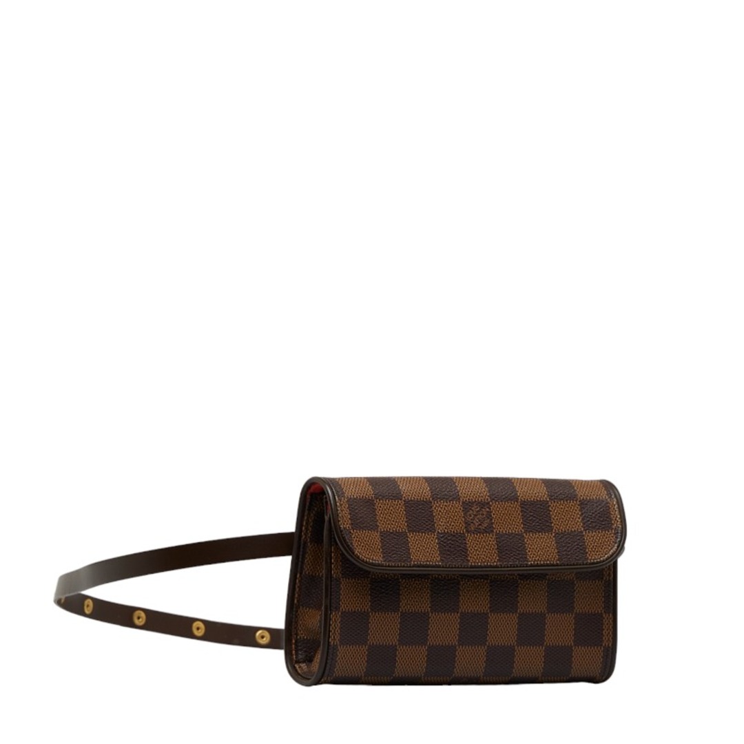 ルイ ヴィトン ダミエ ポシェット フロランティーヌ ウエストバッグ ポーチ N51857 PVC レディース LOUIS VUITTON 【222-18274】