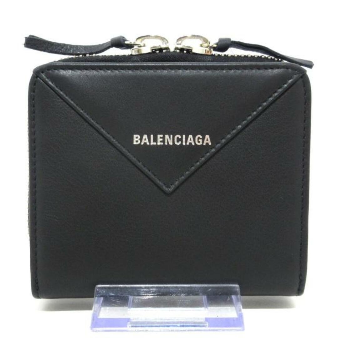 Balenciaga - バレンシアガ 2つ折り財布美品 371662 黒の通販 by ...