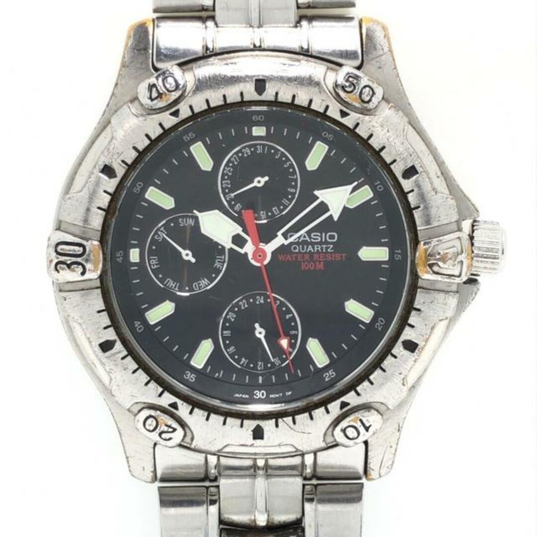 カシオ 腕時計 - MTD-1015 メンズ 黒
