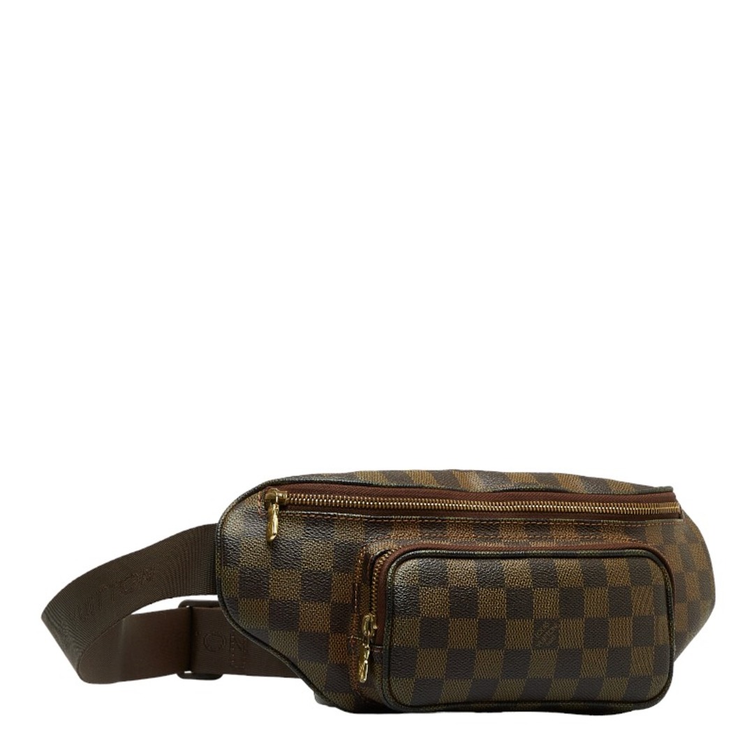 ルイ ヴィトン ダミエ バムバッグ メルヴィール ボディバッグ ウエストバッグ N51172 PVC メンズ LOUIS VUITTON  【222-18283】