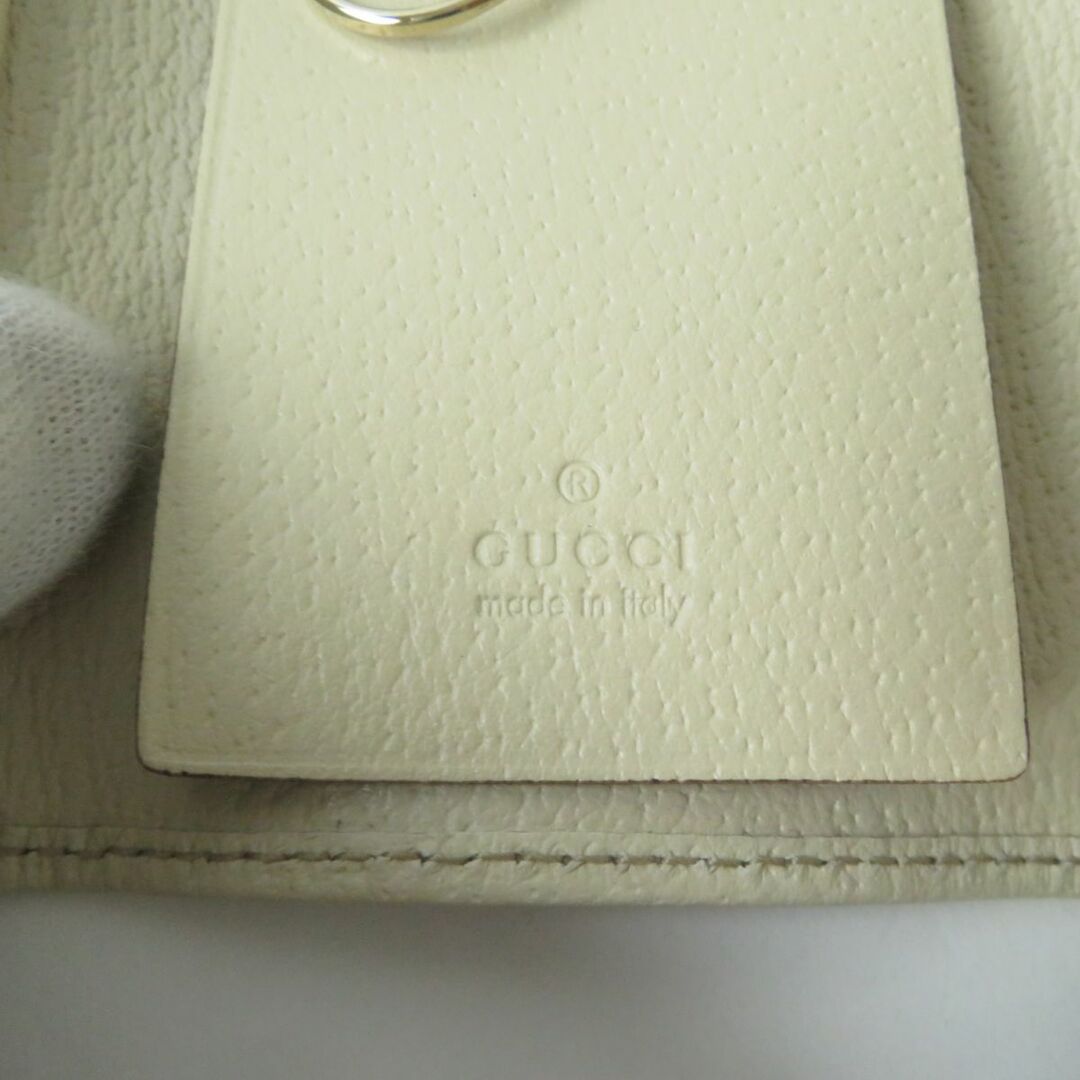 Gucci - 極美品☆GUCCI グッチ 141419 GGキャンバス×レザー ロゴ金具