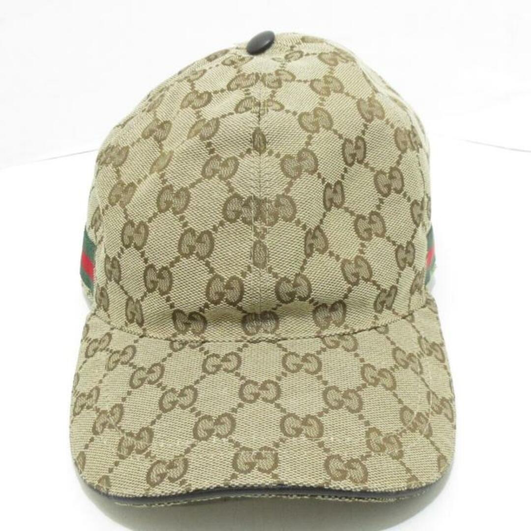 Gucci - グッチ キャップ L 59cm 20035 レザーの通販 by ブランディア