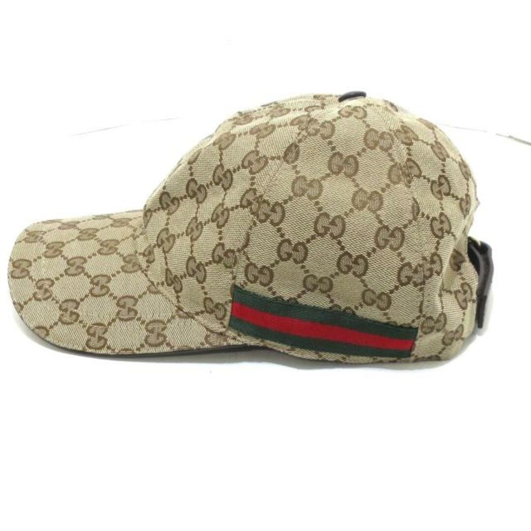 Gucci - グッチ キャップ L 59cm 20035 レザーの通販 by ブランディア