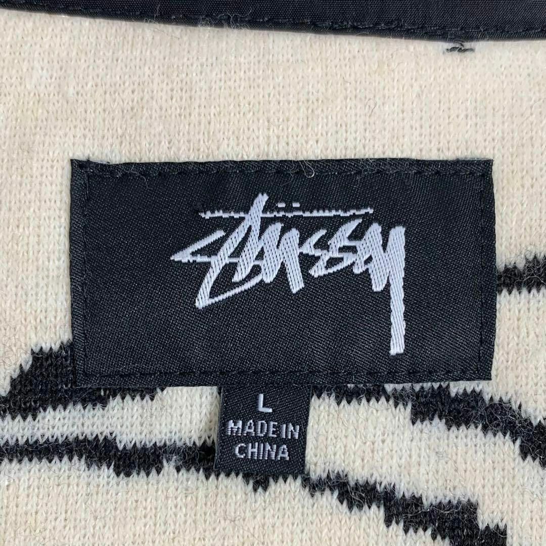 STUSSY(ステューシー)の【超希少デザイン】ステューシー　ボアジャケット　フリース　ヴィーナス　入手困難 メンズのジャケット/アウター(ブルゾン)の商品写真