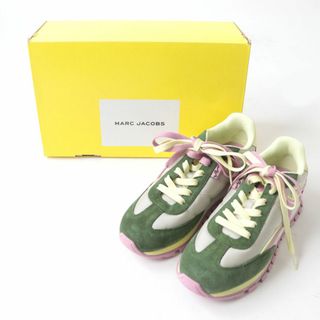 MARC JACOBS The Jogger sneakers 39 ターコイズ