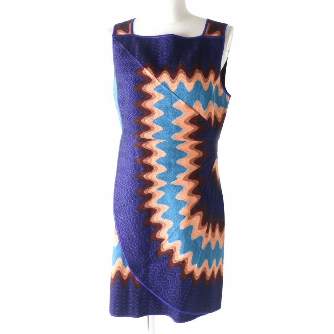 MISSONI - 極美品☆正規品 MISSONI ミッソーニ 159220 総柄 ひざ丈