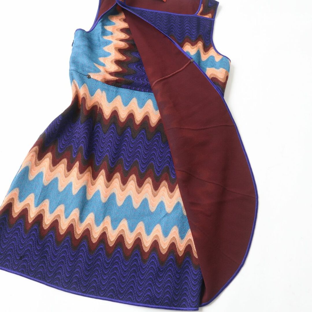 MISSONI - 極美品☆正規品 MISSONI ミッソーニ 159220 総柄 ひざ丈