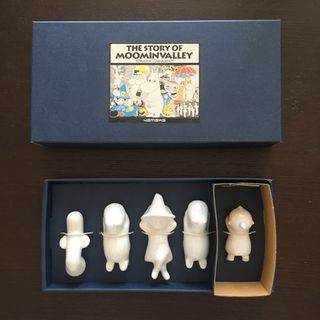 ムーミン(MOOMIN)の美品✨陶器　MOOMIN 箸置き　5コセット✨(カトラリー/箸)