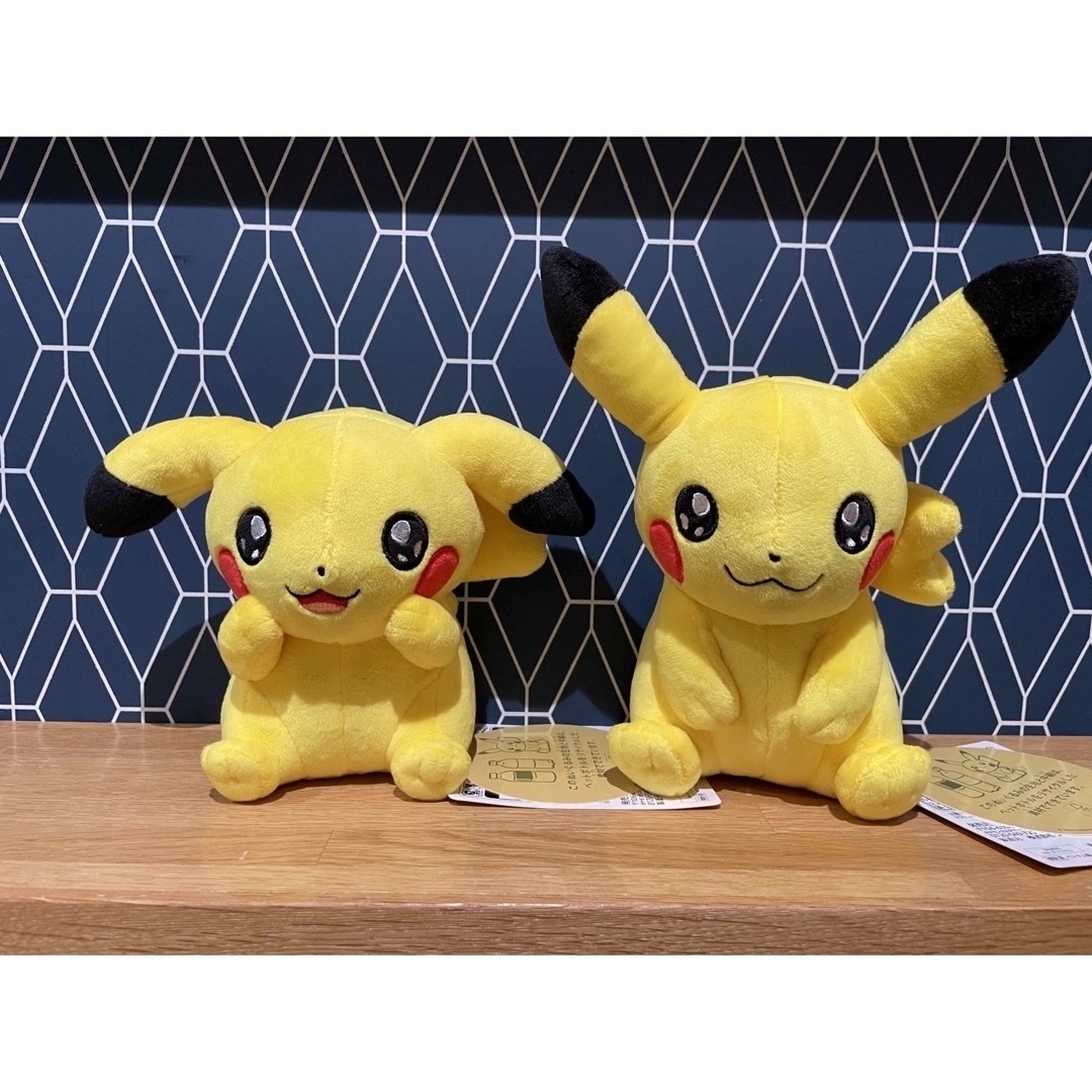 新品未使用品❤️ポケモンカフェ　ピカチュウ　マスコット　池袋限定含む3体セット