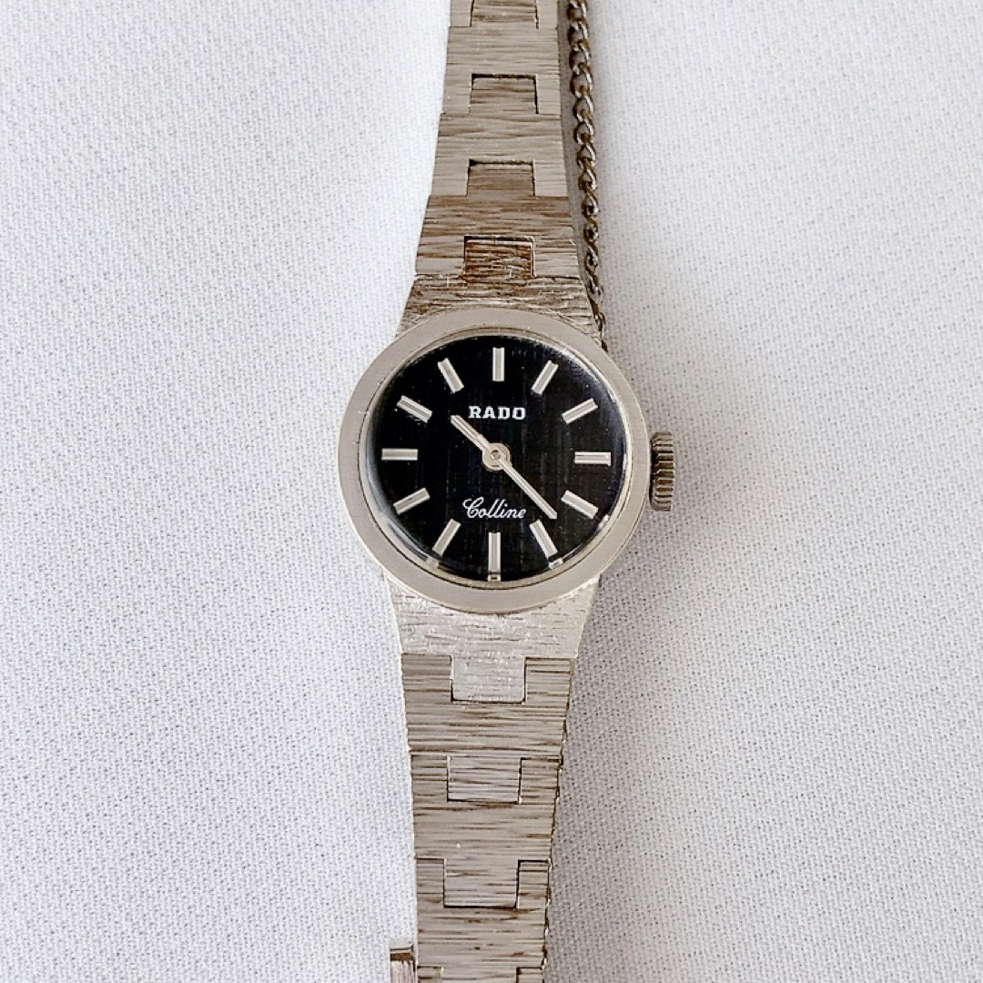 RADO - レア RADO Colline レディース手巻き腕時計 稼動品の通販 RADO - レア RADO Colline レディース手巻き腕時計 稼動品の通販