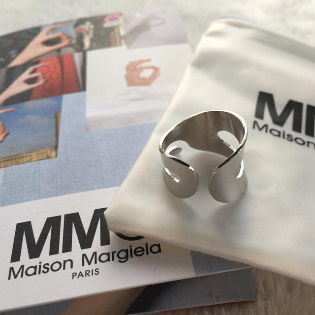 玄関先迄納品 Martin Maison Margiela 新品【MM⑥】シルバーリング hiNako♡様 - リング(指輪)