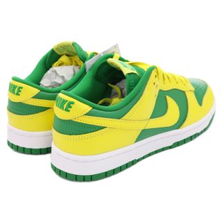 NIKE ナイキ DUNK LOW REVERSE BRAZIL ダンクロー リバース ブラジル ローカットスニーカー シューズ イエロー/グリーン DV0833-300 US9/27.0cm