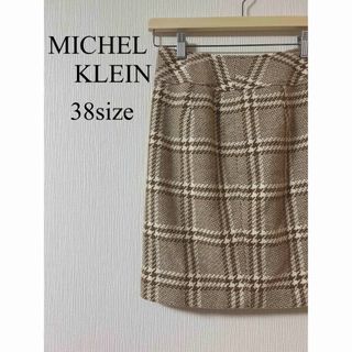 ミッシェルクラン(MICHEL KLEIN)の美品　MICHEL KLEIN スカート　ミニスカート　38 Mサイズ(ミニスカート)