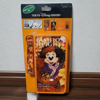 ディズニー(Disney)の【東京ディズニーリゾート】イマジニングザマジック ミニーマウス スマホケース(キャラクターグッズ)