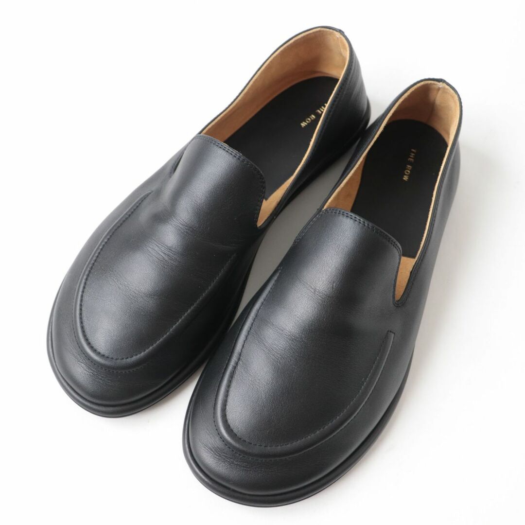 THE ROW - 極美品☆THE ROW ザロウ F1258 CANAL レザー ローファー