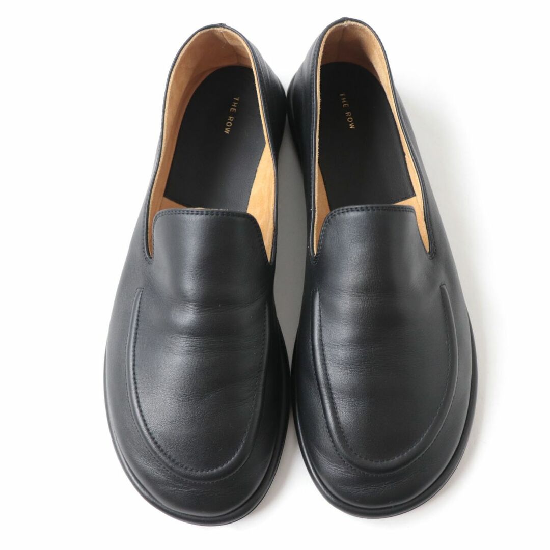 THE ROW - 極美品☆THE ROW ザロウ F1258 CANAL レザー ローファー