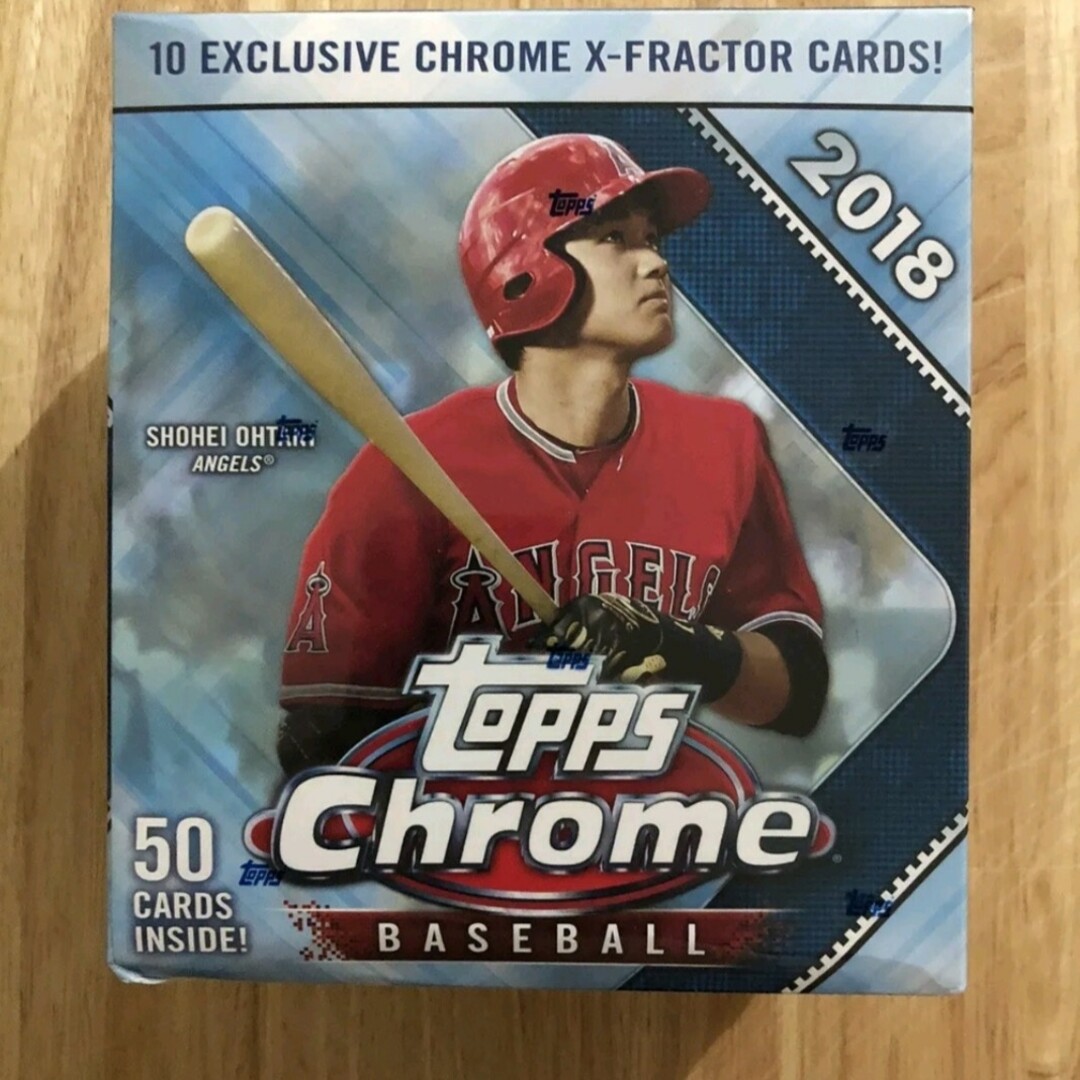 2018 Topps Chrome Baseball MEGA BOX  メガ