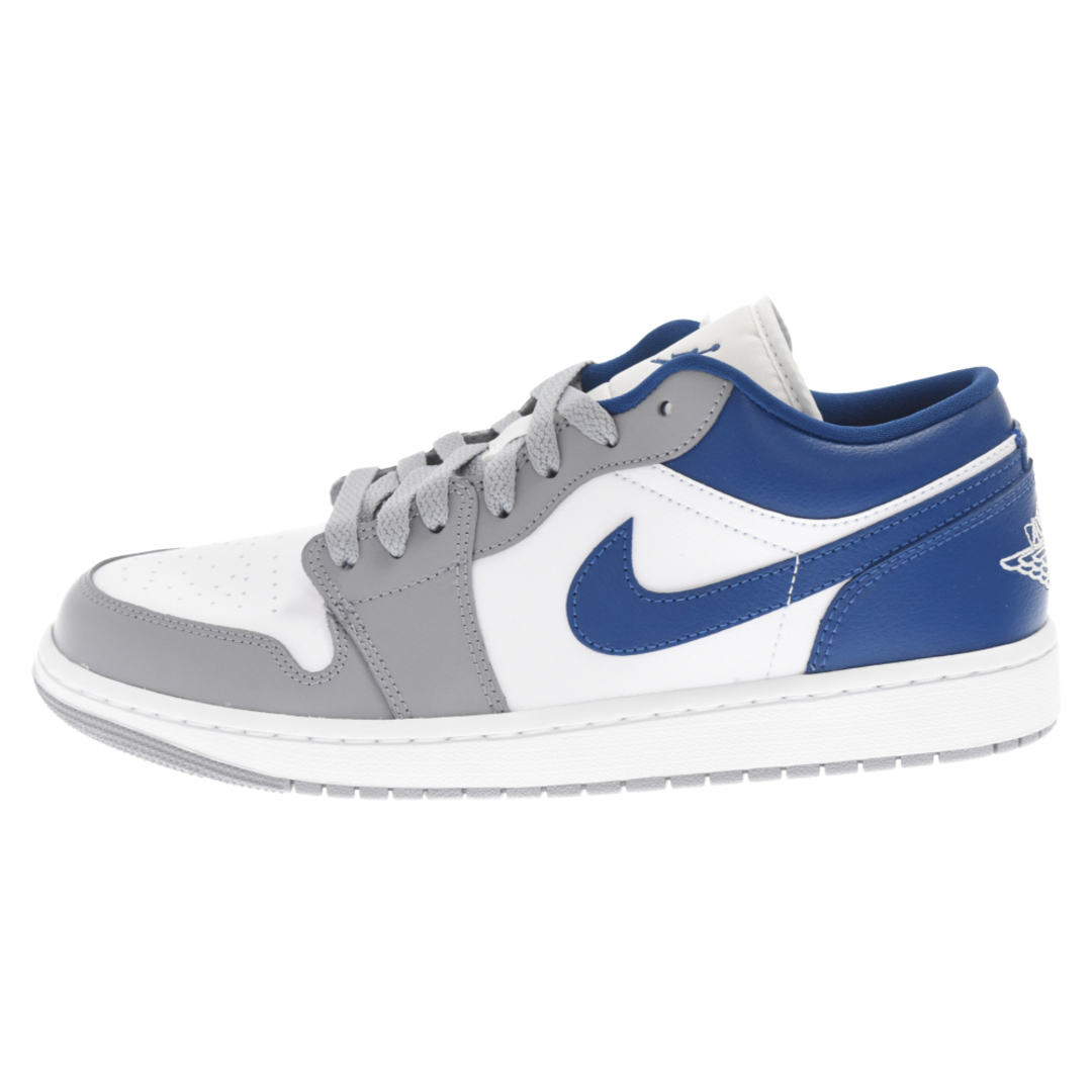 NIKE ナイキ WMNS AIR JORDAN 1 LOW ウィメンズ エアジョーダン1ローカットスニーカー シューズ DC0774-042 US10.5/27.5cm ブルー/ホワイト