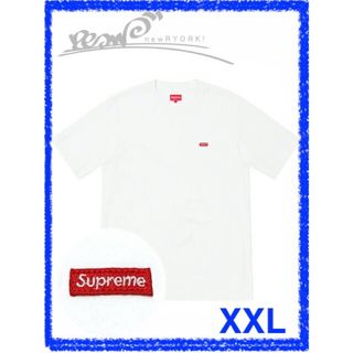 シュプリーム(Supreme)のメンズ Tシャツ ホワイト Supreme シュプリーム Small Box Tee SS23 XXL シュプリームスモールボックスロゴTシャツ se1087r(Tシャツ/カットソー(半袖/袖なし))