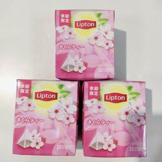 リプトン(リプトン)のリプトン　さくらティー　Lipton　フレーバー　12パック×3袋セット(茶)