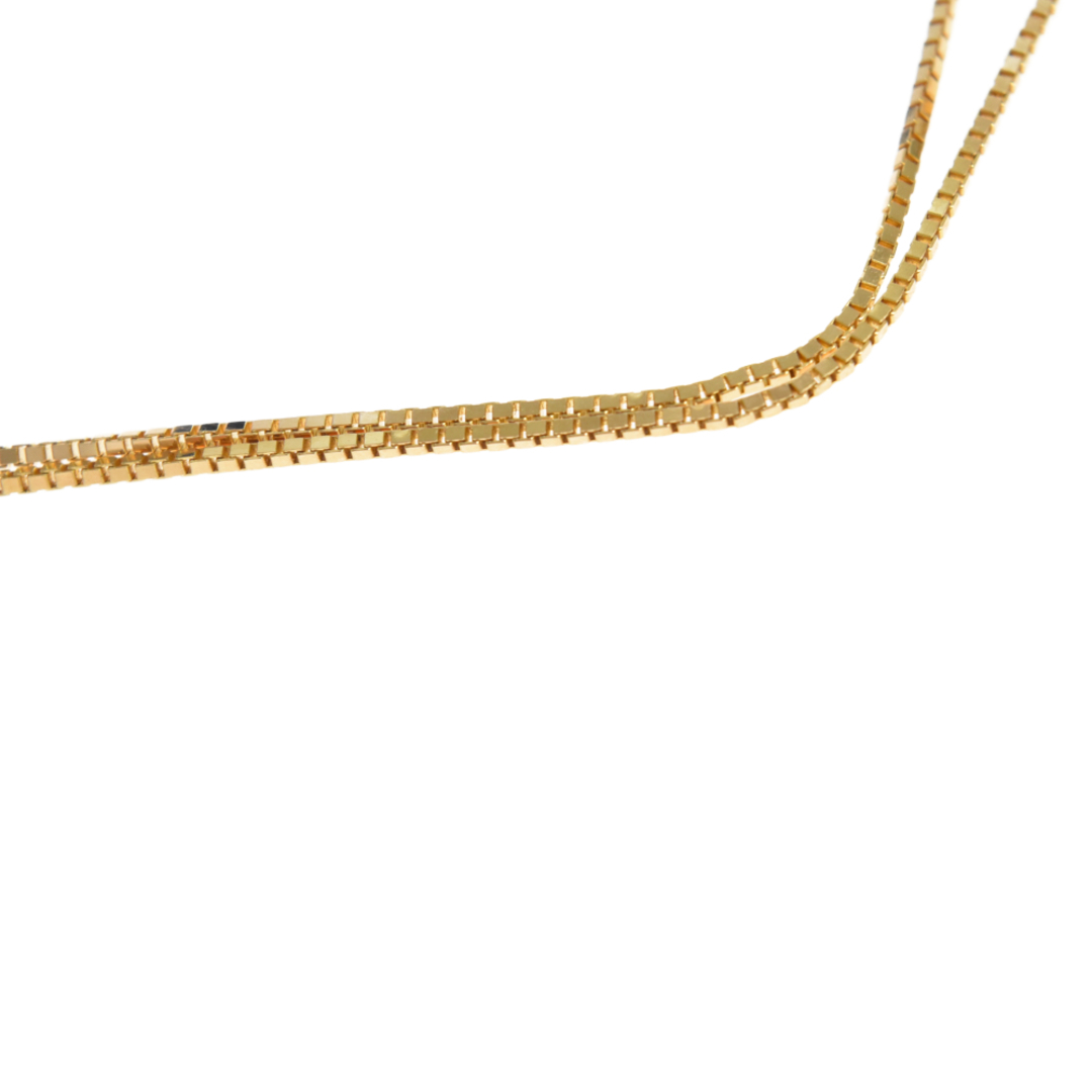 supreme/jacob&co.14k gold lock pendant