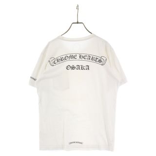 クロムハーツ(Chrome Hearts)のCHROME HEARTS クロムハーツ Osaka Scroll Label Logo Tee 大阪スクロールラベルロゴ半袖Tシャツ カットソー ホワイト(Tシャツ/カットソー(半袖/袖なし))