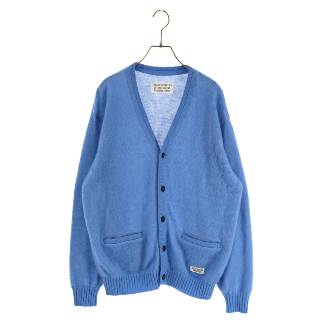 WACKO MARIA ワコマリア 23SS MOHAIR CARDIGAN モヘアカーディガン ライトブルー