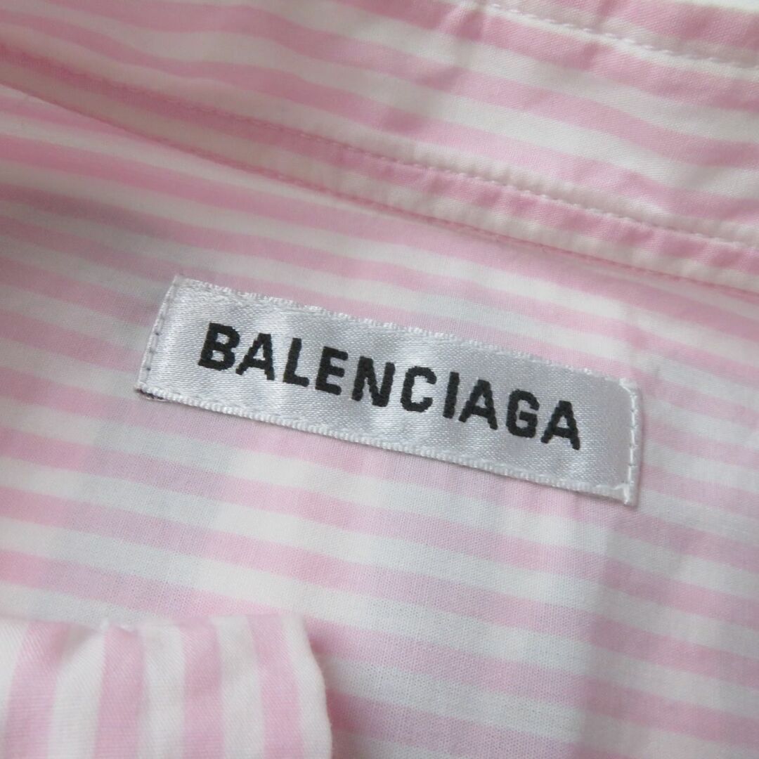 バレンシアガ　ピンクシャツ正規