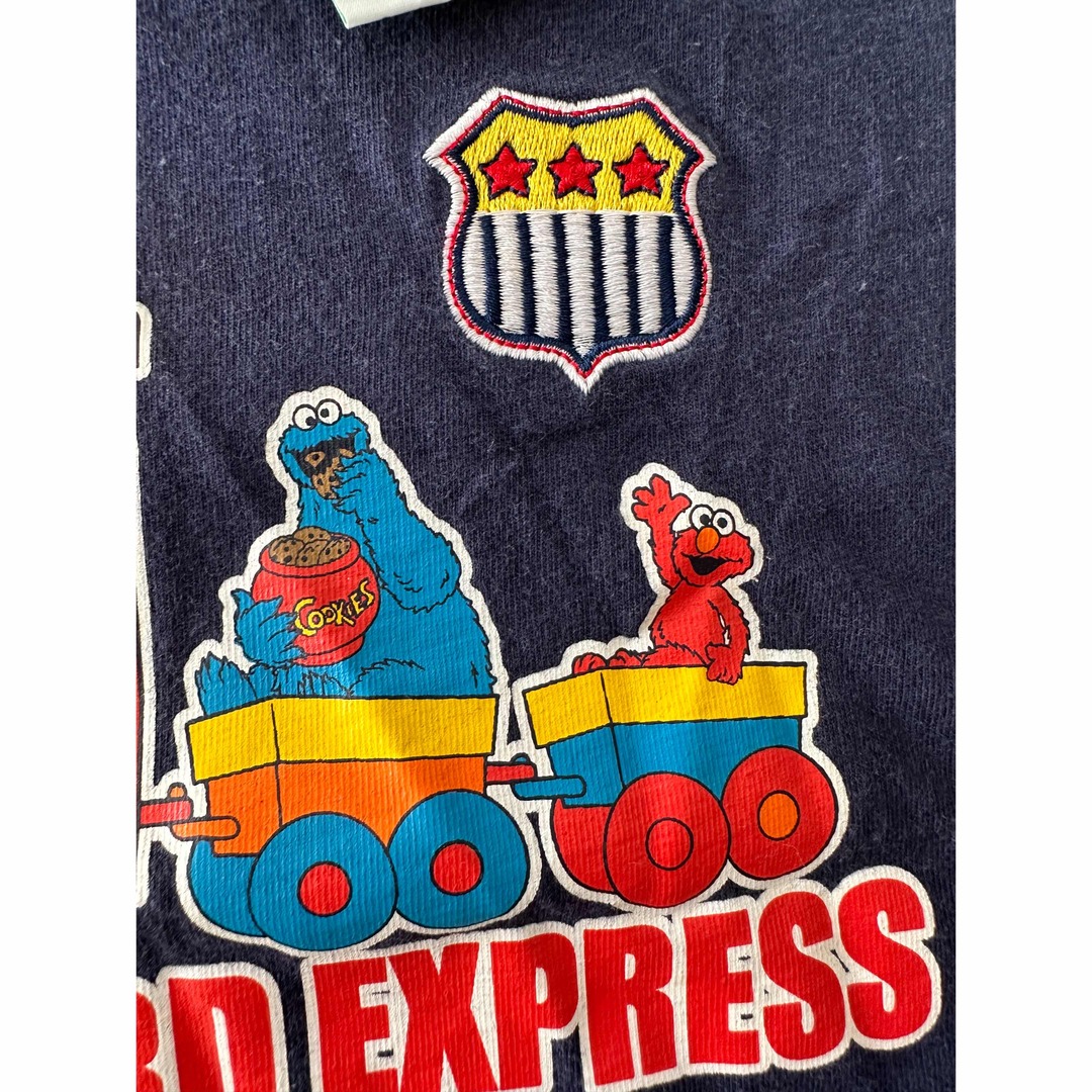 SESAME STREET(セサミストリート)の2004年アメリカ購入セサミストリートTシャツ4古着ヴィンテージ  ブーフーウー キッズ/ベビー/マタニティのキッズ服男の子用(90cm~)(Tシャツ/カットソー)の商品写真