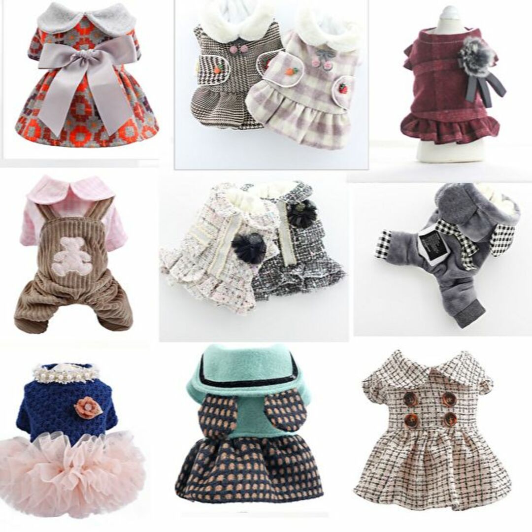 一万円福袋 まとめ売り 犬服 ペット服 アクセサリー ハーネス リードの