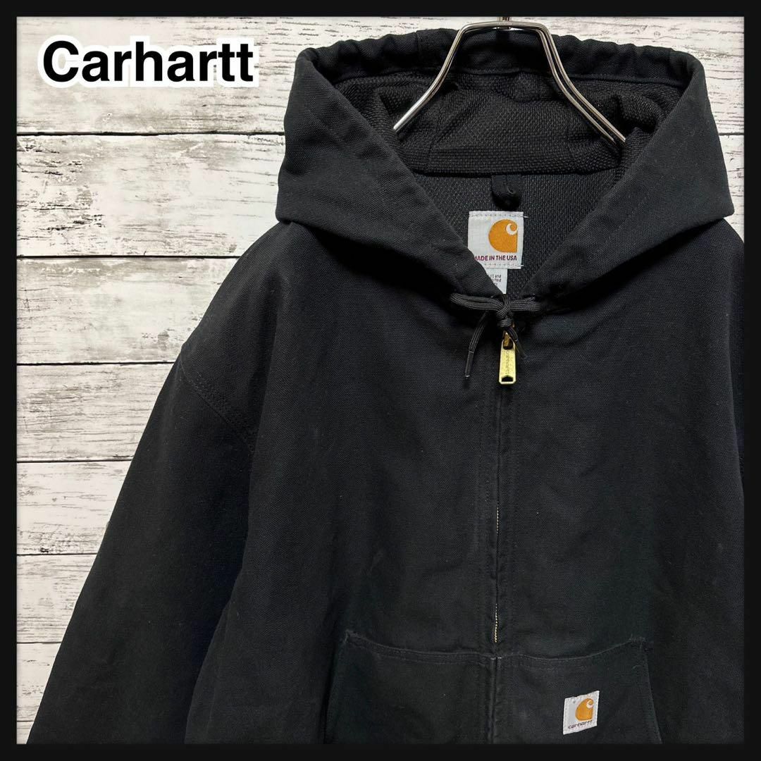 美品 カーハート carhartt ダックコットン アクティブ ジャケット