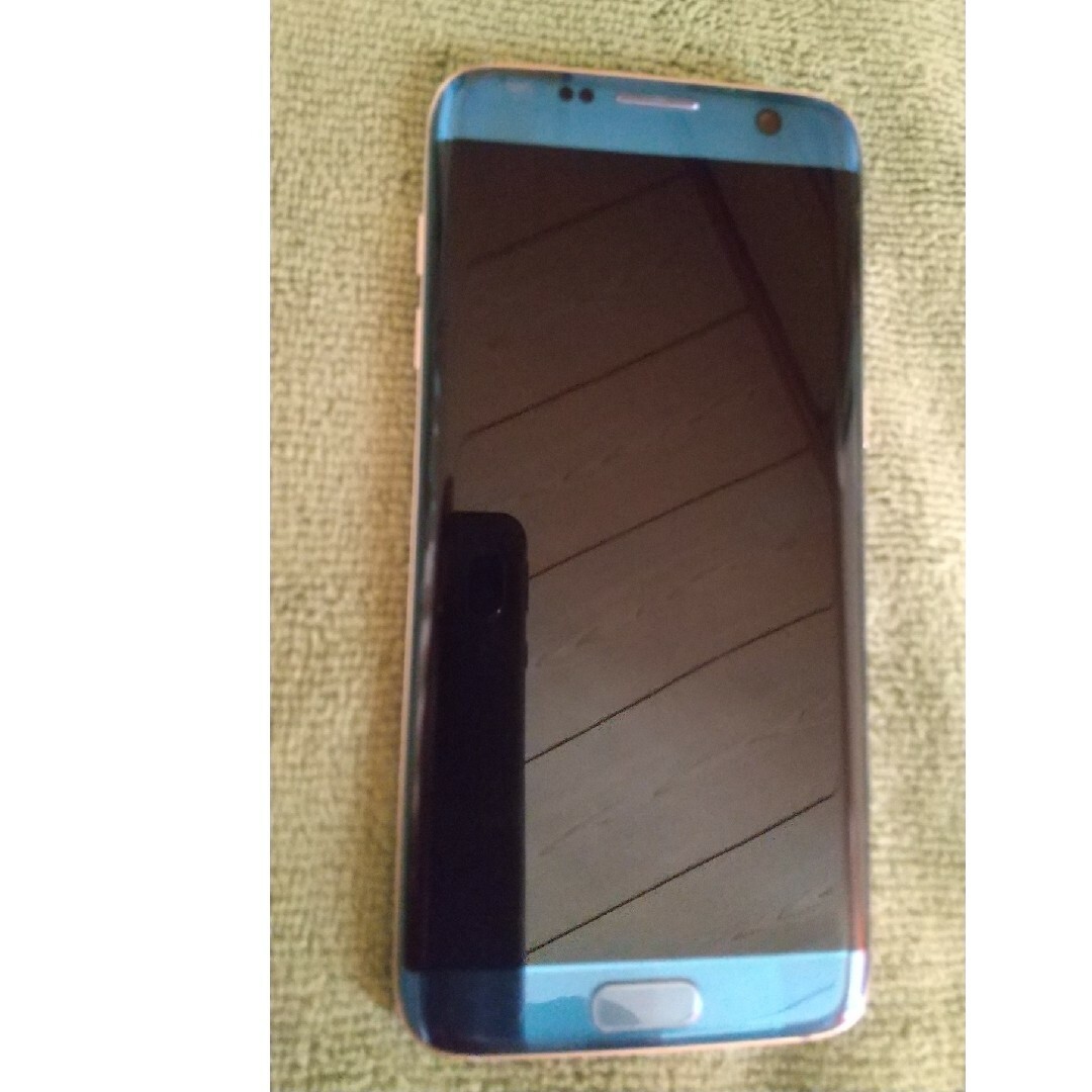 Galaxy S7 edge ブルー スマホ本体