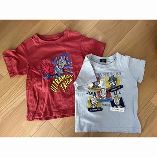 ユニクロ(UNIQLO)のウルトラマン Tシャツ 100cm 2枚セット(Tシャツ/カットソー)