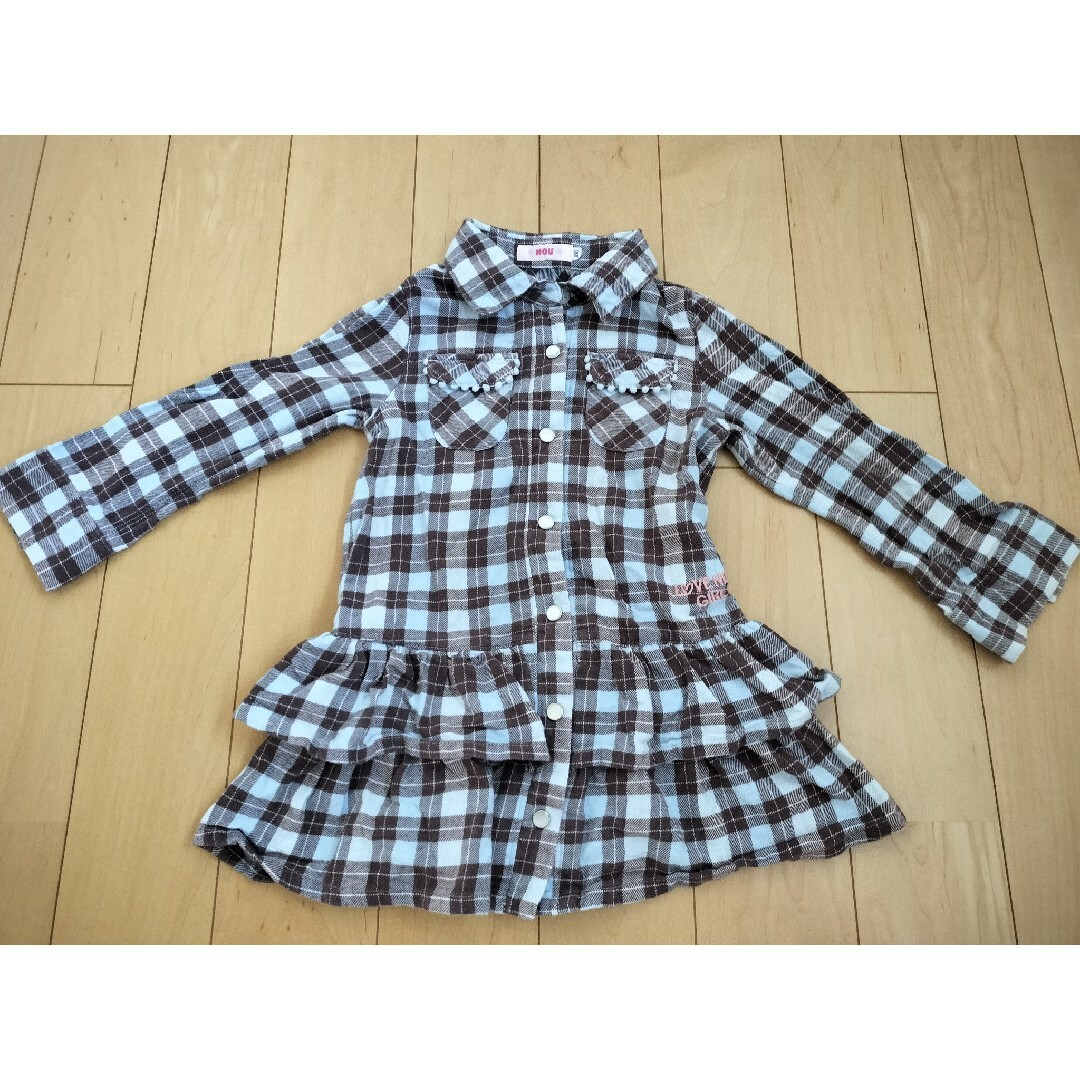 BeBe(ベベ)のトップス♡100cm キッズ/ベビー/マタニティのキッズ服女の子用(90cm~)(ブラウス)の商品写真