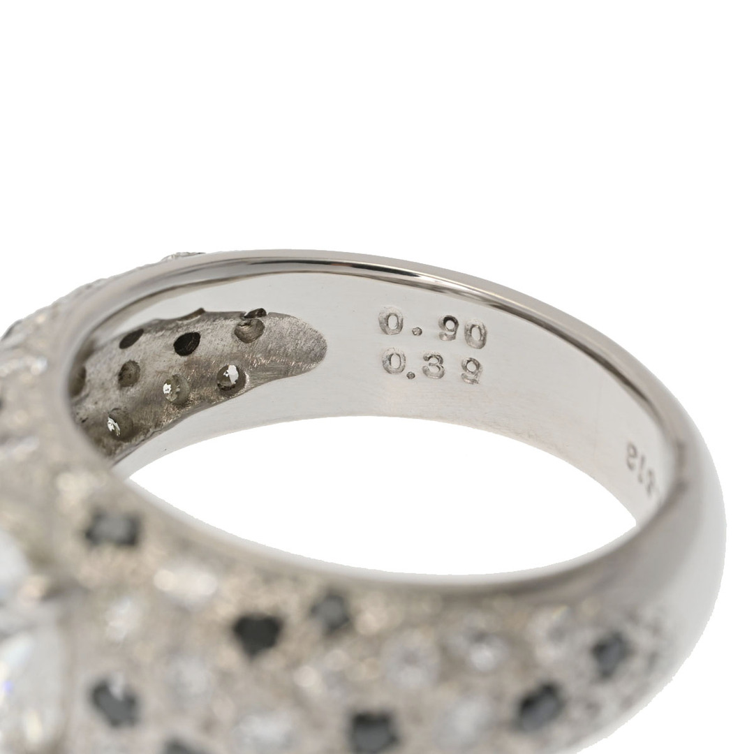 その他  ダイヤ1.513ct ブラックダイヤ 一粒ダイヤ ハーフエタニテ レディースのアクセサリー(リング(指輪))の商品写真