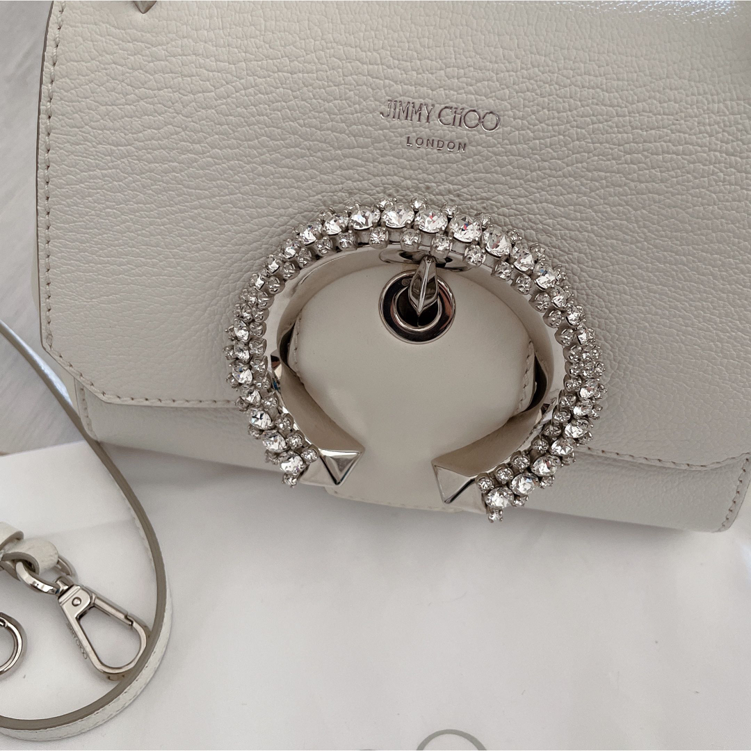 JIMMY CHOO - Jimmy Choo マデリン ビジュー ショルダーバッグの通販