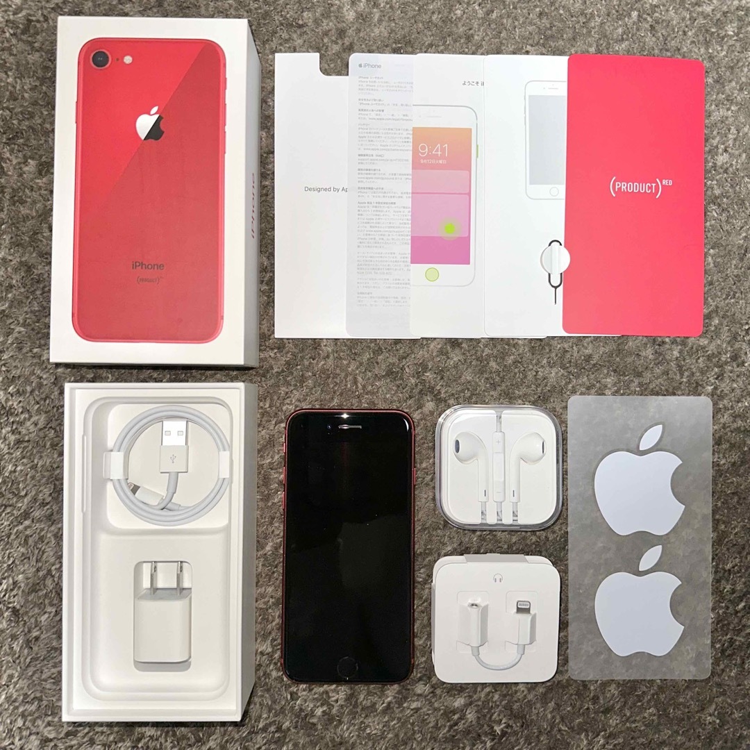 iPhone   iPhone 8 PRODUCT RED プロダクトレッド GBの通販 by 海風