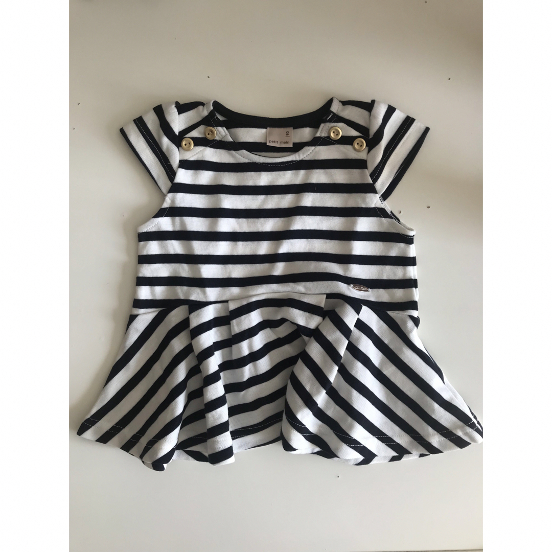 petit main(プティマイン)のプティマイン　セットアップ（90cm） キッズ/ベビー/マタニティのキッズ服女の子用(90cm~)(その他)の商品写真